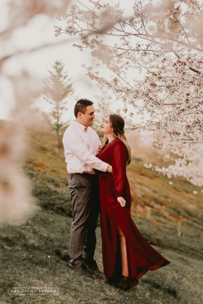 TheLightSeeker-UtahCapitolBuilding-Engagements-Blossoms-Flowers-33
