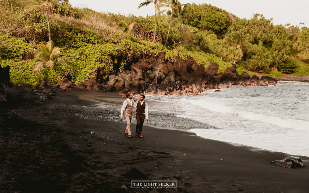 Doug and Bren – Waianapanapa State Park