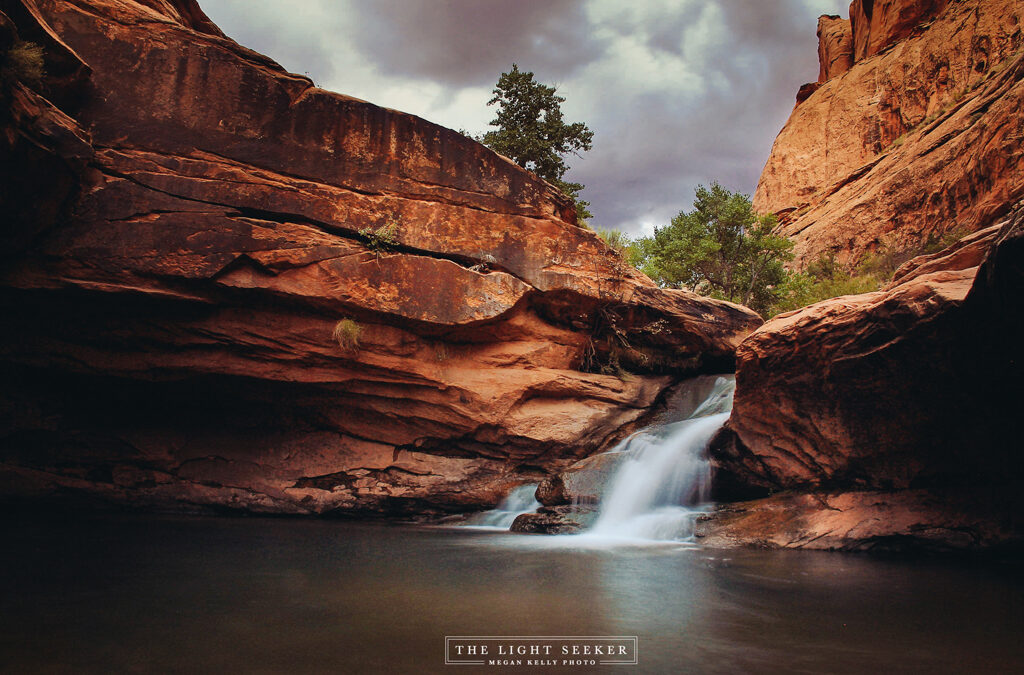 Moab Waterfall