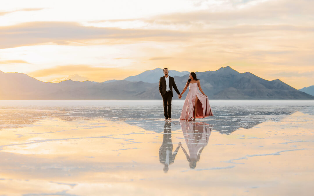 AJ & Cad – Salt Flats Engagements