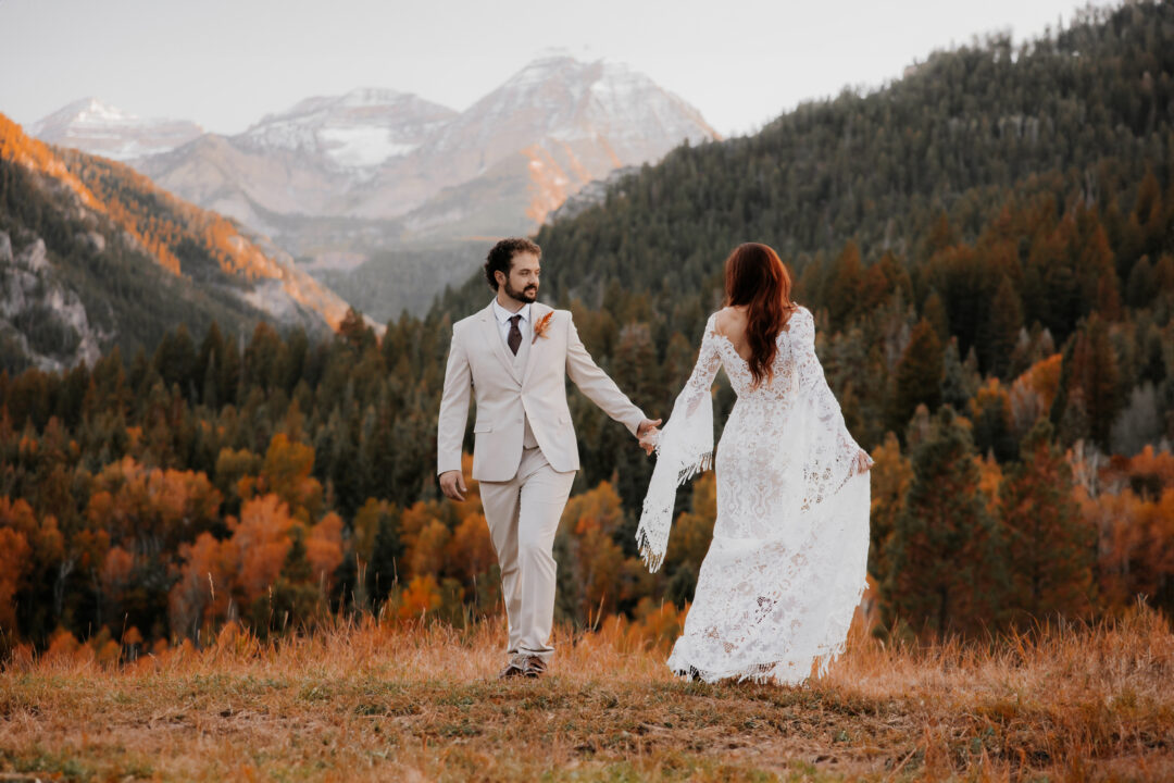 Amazing wedding pictures and elopement photography at Tibble Fork Reservoir
